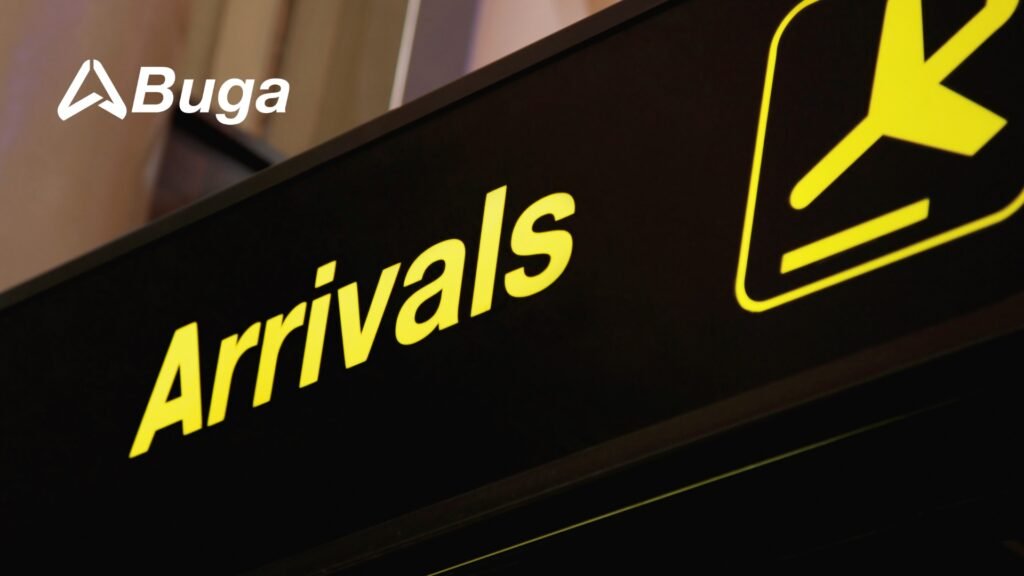 LLEGADAS EN EL AEROPUERTO INTERNACIONAL DE MALABO